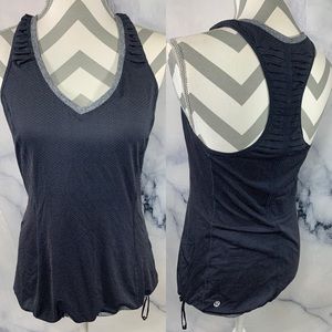 Lululemon RUN: ENERGY Tech Tank Top Cinch Ruched
